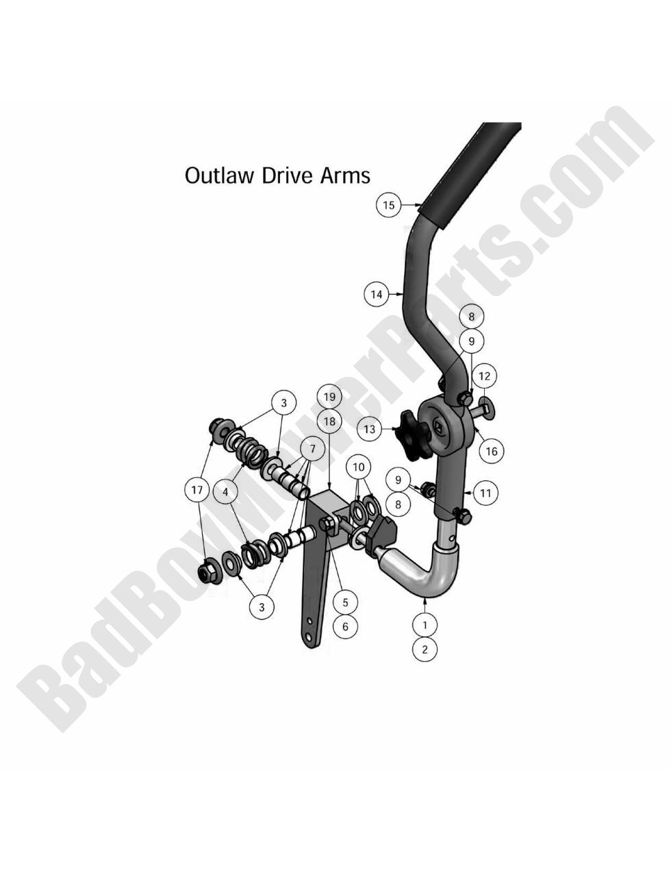 2010 Outlaw & Outlaw Extreme - Drive Arms