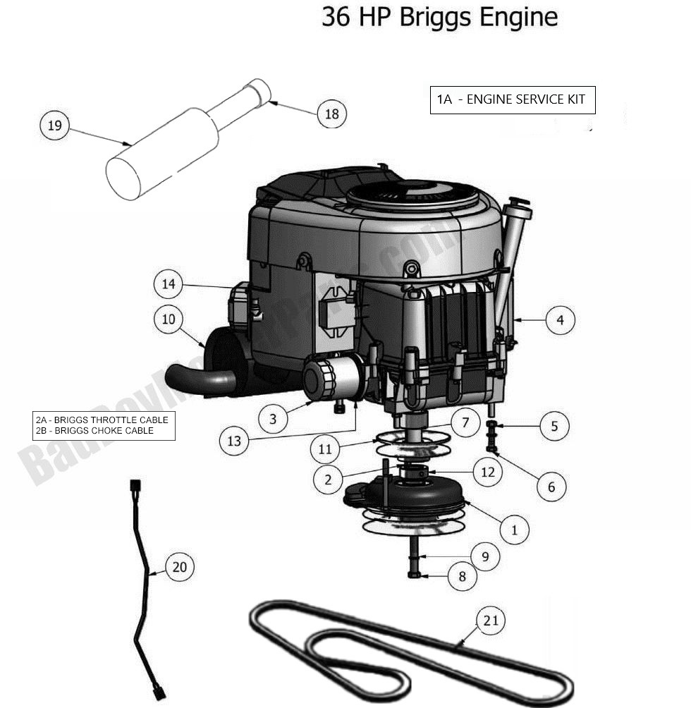 2010 Outlaw & Outlaw Extreme - Engine - Briggs Vanguard 36HP