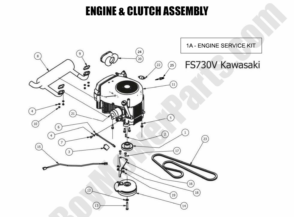 2013 Outlaw & Outlaw Extreme - Engine - Kawasaki FS730