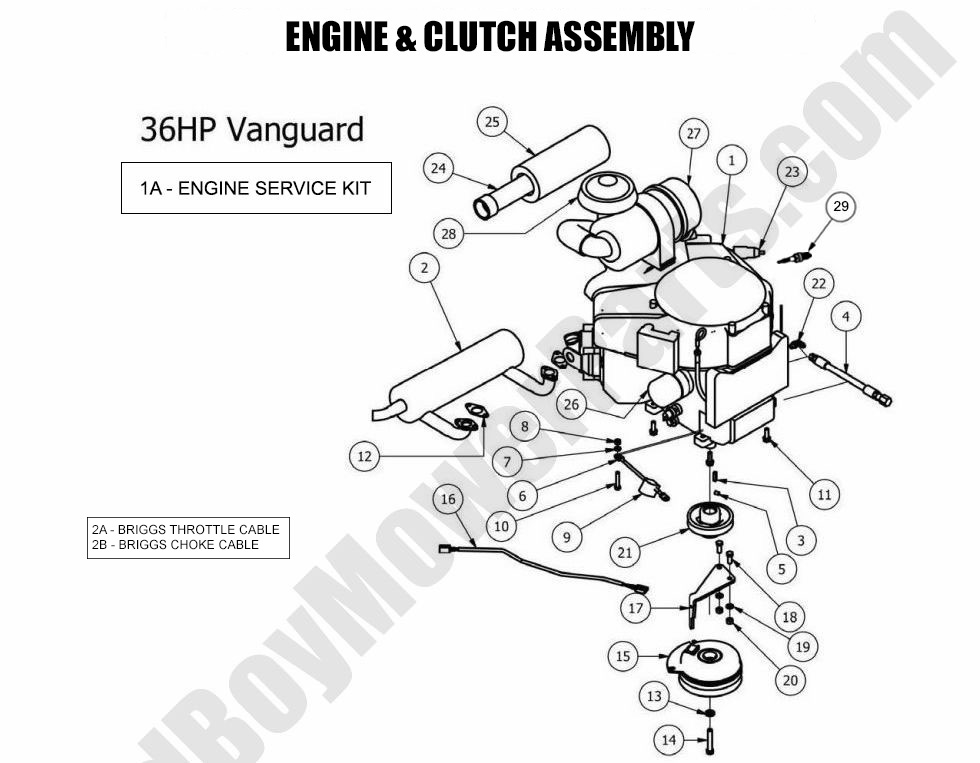 2013 Outlaw & Outlaw Extreme - Engine - Vanguard 36HP