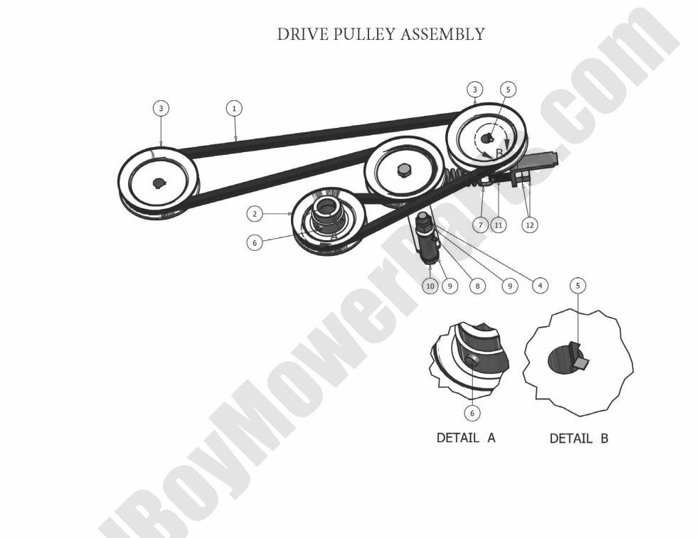 2010 Pup and Lightning Drive Pulley
