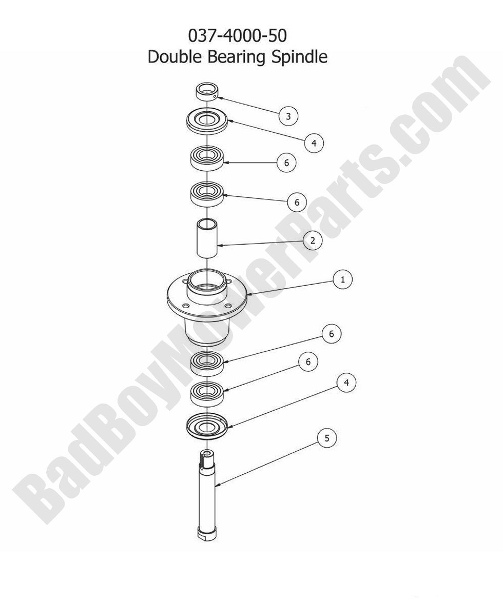 2015 Outlaw & Outlaw Extreme - Spindle Assembly