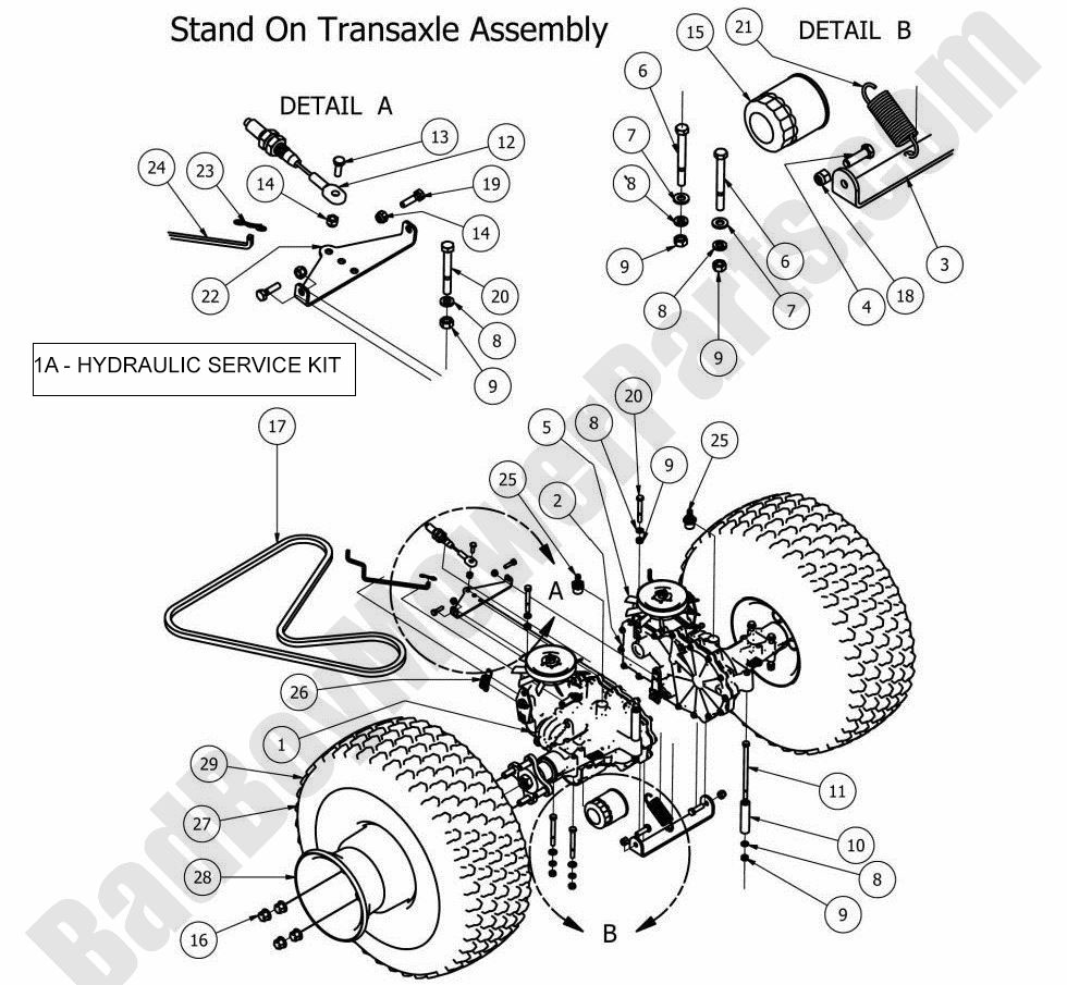 2012 Stand-On Transaxle
