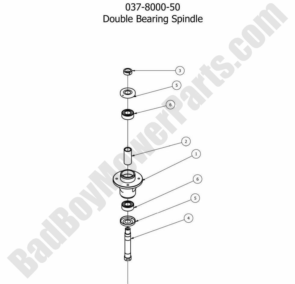 2013 Stand-On - Double Bearing Spindle