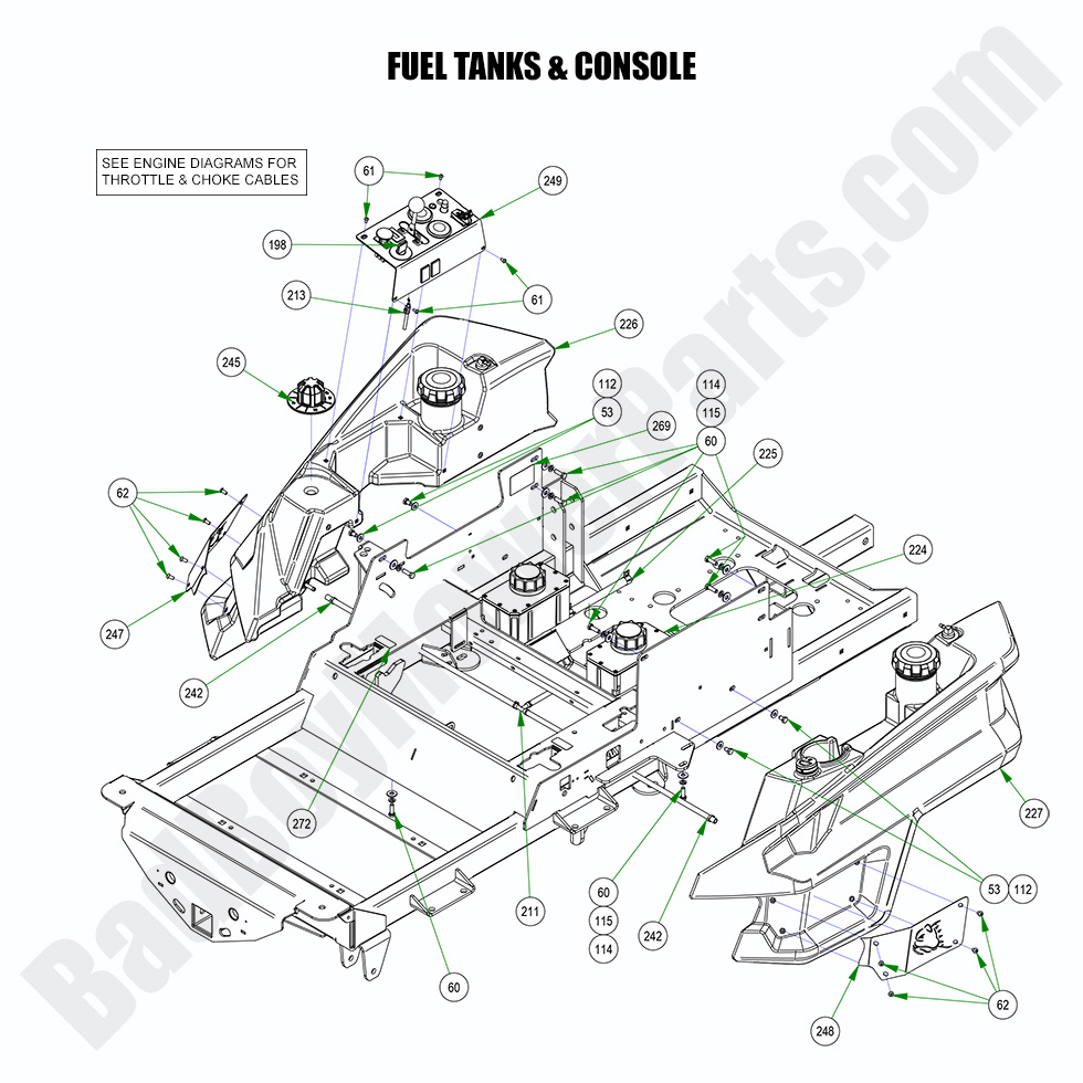 2022 Renegade - Diesel - Tanks