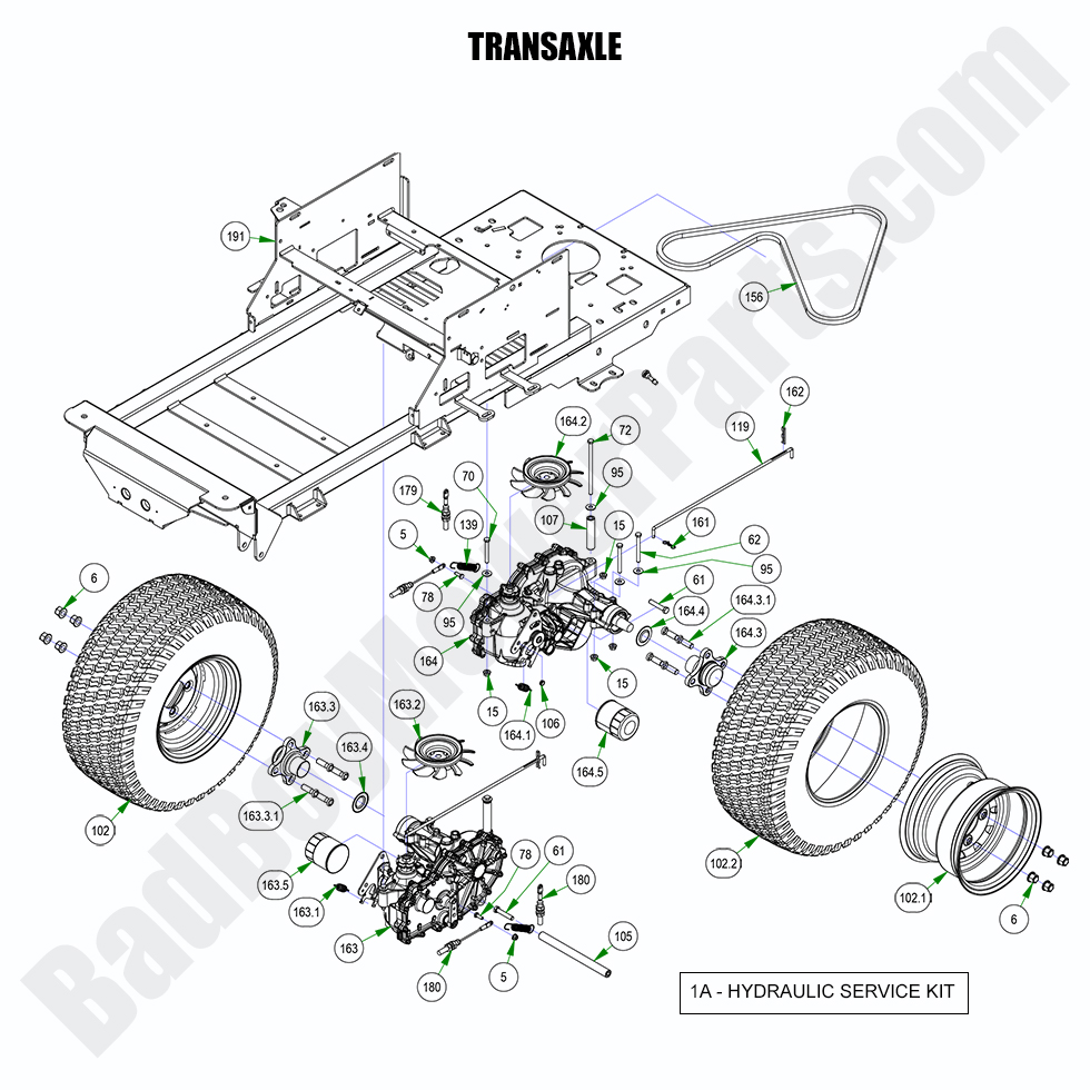 2023 ZT Elite Limited - Transaxle