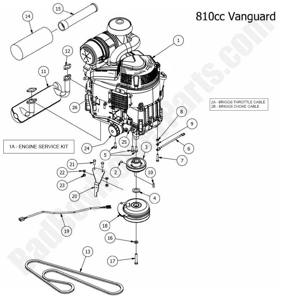 2015 Outlaw & Outlaw Extreme - Engine - Vanguard 810