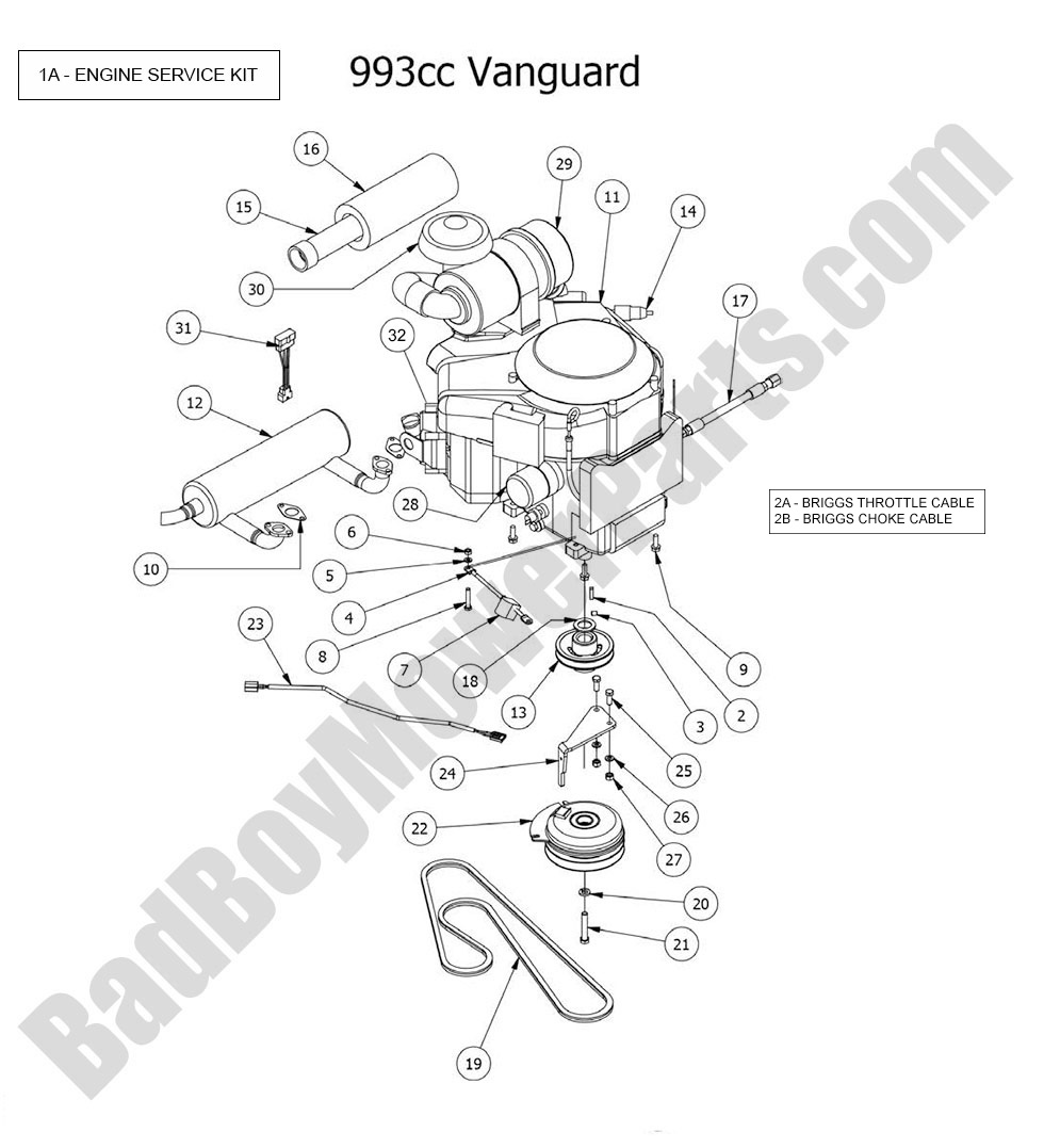 2015 Outlaw & Outlaw Extreme - Engine - Vanguard 993