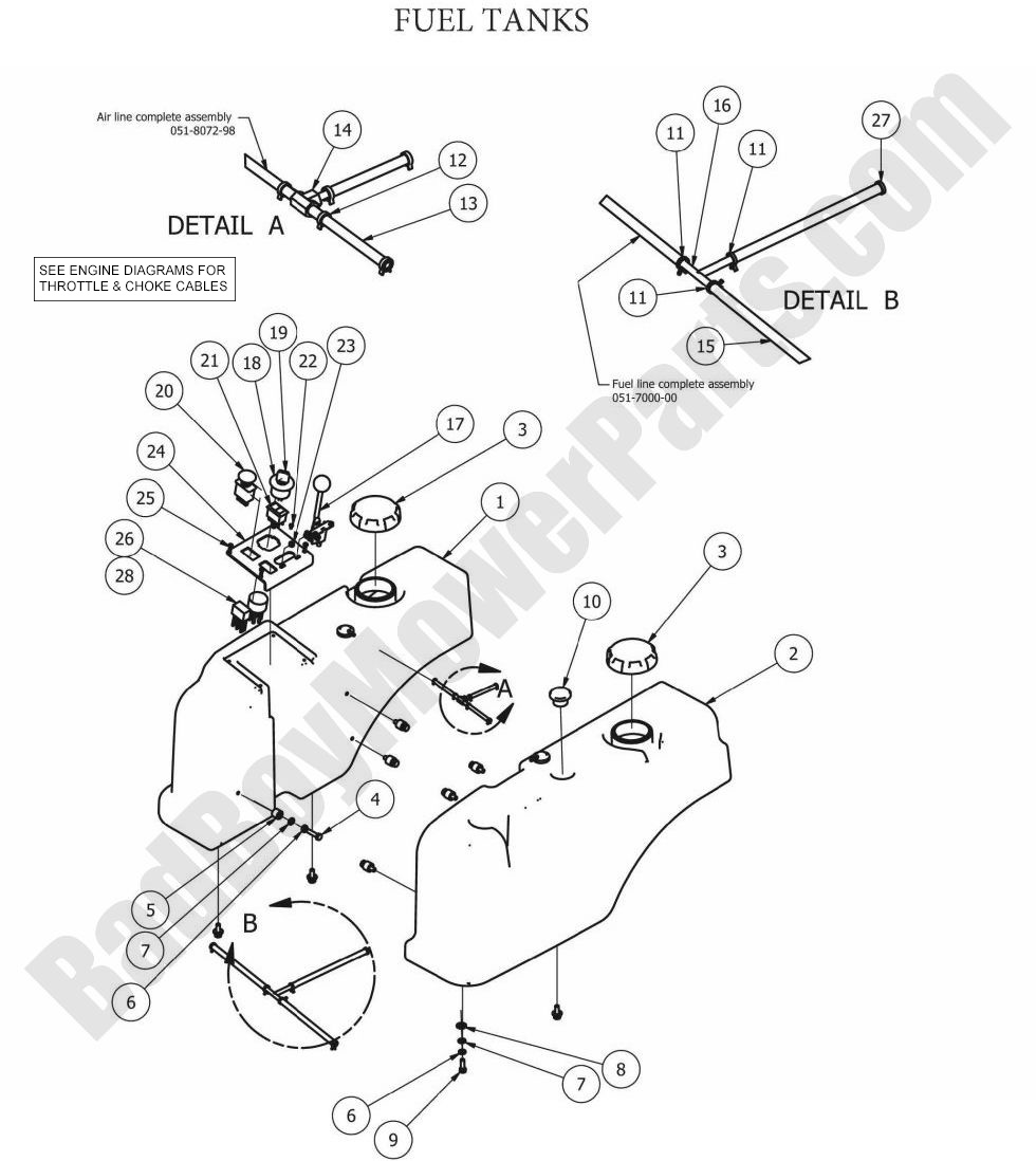 2012 ZT - Fuel Tanks