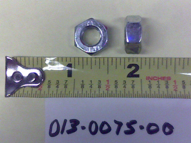 013-0075-00 - M8 - 1.25 Zinc Nut