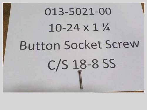 013-5021-00 10-24 x 1-1/4 Button Socket  | Free Shipping Over $100