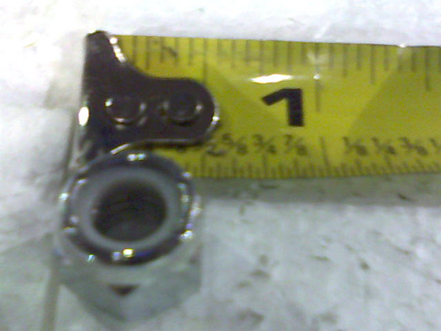 013-8047-00 - 5/16-18 Nylon Insert Locknut - Zinc