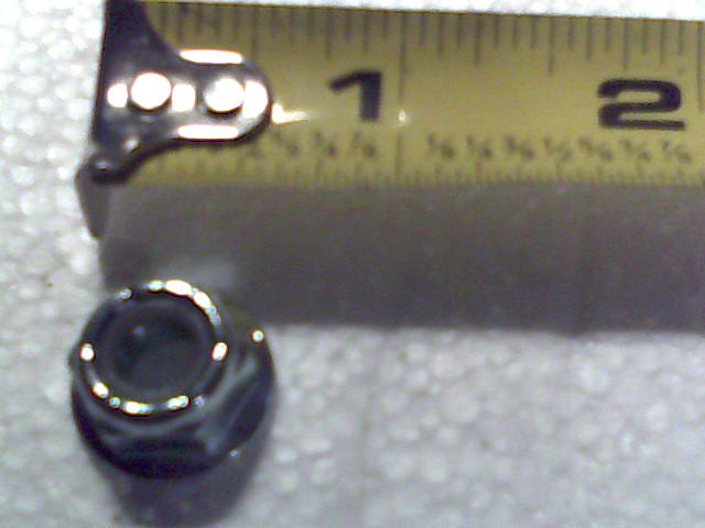 013-8049-00 - 5/16-18 Nylon Flange Nut