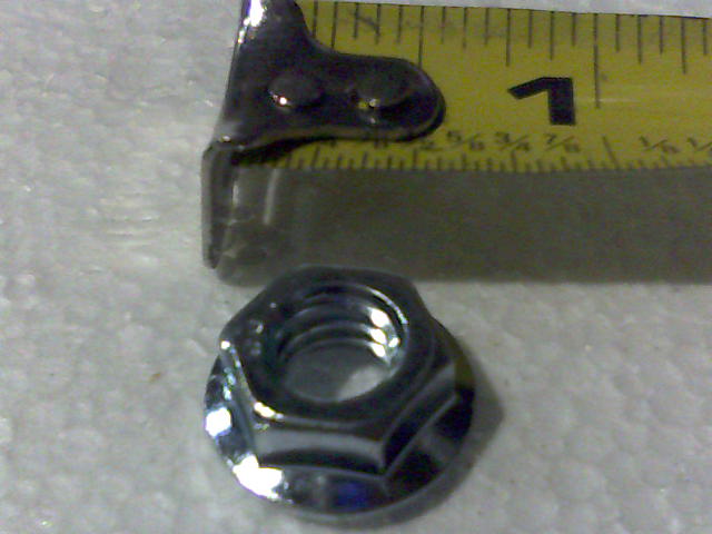 013-9002-00 - 5/16-18 Hex Flange Nuts Zinc w /Serrations