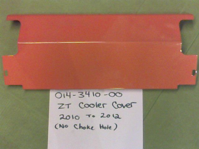 014-3410-00 - 2010-2012 CZT/ZT Cooler Cover w/o Choke Hole
