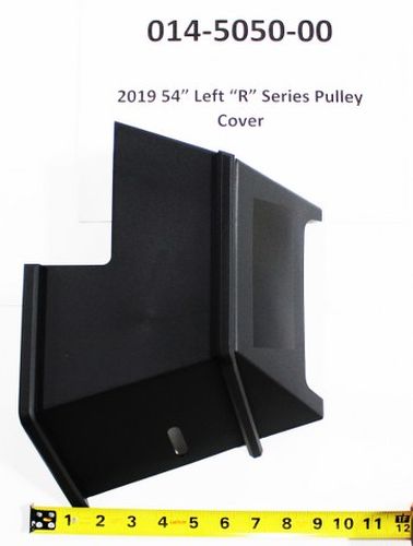 014-5050-00 - 54" Deck Left Pulley Cover 2019-2022 Rebel & Rogue