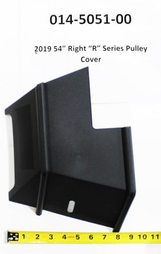 014-5051-00 -  54" Deck Right Pulley Cover 2019-2022 Rebel & Rogue