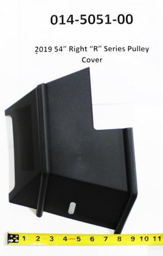 014-5051-00 -  54" Deck Right Pulley Cover 2019-2025 Rebel & Rogue