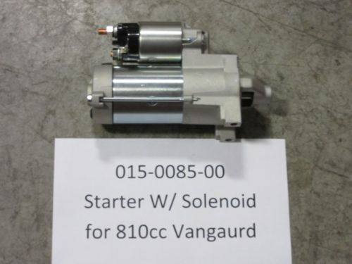 015-0085-00 - Starter w/Solenoid  | Free Shipping