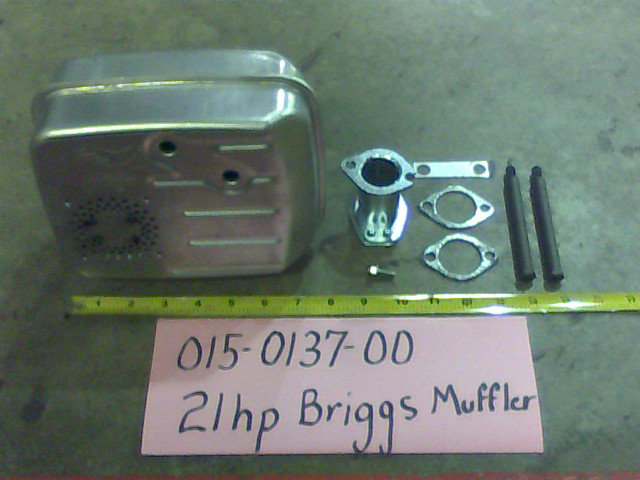 015-0137-00 - 21hp Briggs Muffler-795997 | Free Shipping