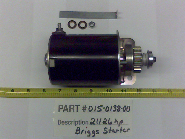 015-0138-00 - 21hp Briggs Starter | Free Shipping