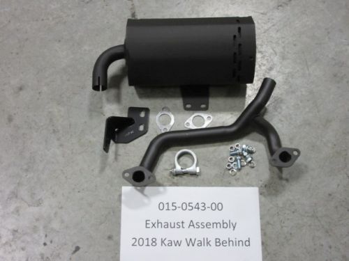 015-0543-00 - Exhaust Assembly-2018 Kawasaki Walk Behind