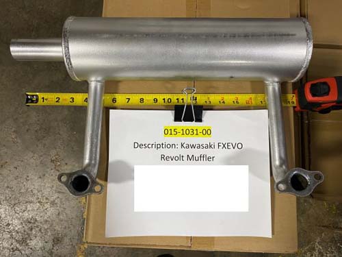 015-1031-00 - Kawasaki FXEVO Revolt Muffler