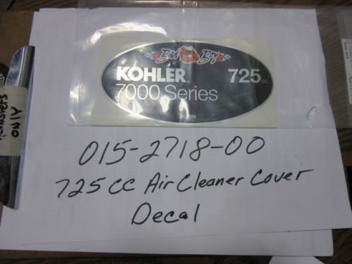015-2718-00 - Decal Air Cleaner Cover | Free Shipping Over $100