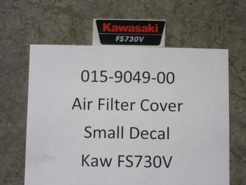015-9049-00 -  Air Filter Cover Decal  | Free Shipping Over $100