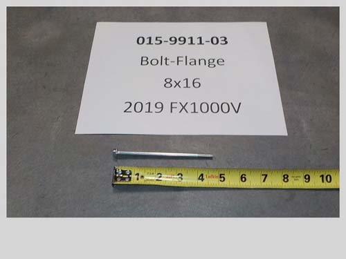 015-9911-03 - Bolt-Flanged, 8x16  Kawasaki  | Free Shipping Over $100