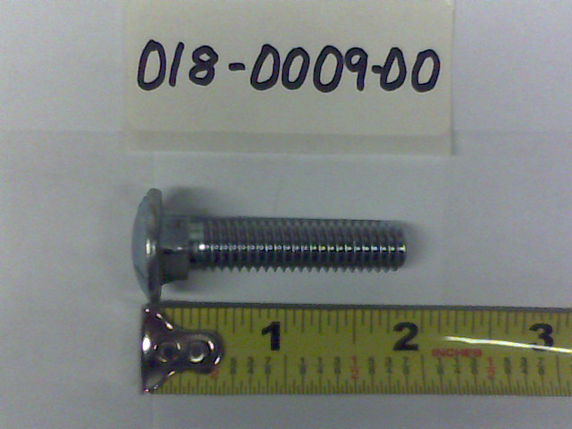 018-0009-00 -  3/8 x 1 3/4 Carriage Bolt | Free Shipping Over $100