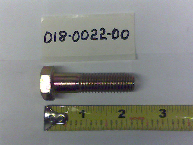 018-0022-00 - 1/2-13 x 2 Grade 8 Hex Bolt | Free Shipping Over $100