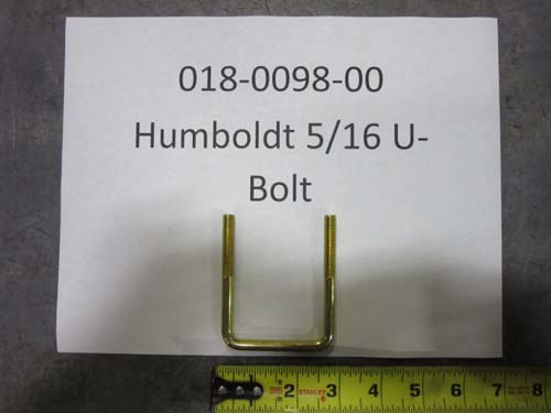 018-0098-00 - Humboldt 5/16 U-Bolt | Free Shipping Over $100
