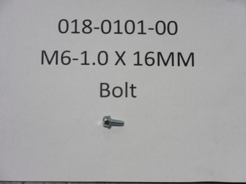 018-0101-00 - M6-1.0 X 16MM Bolt