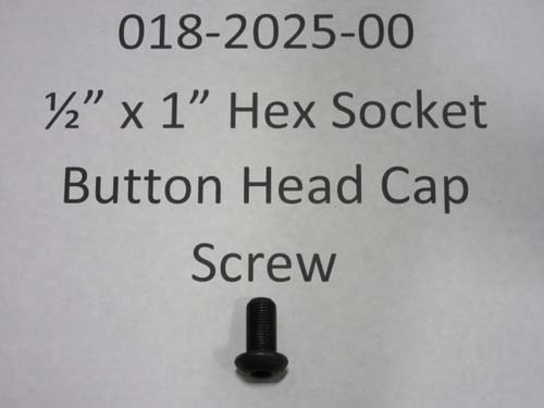 018-2025-00 - 1/2" x 1" Cap Screw | Free Shipping Over $100