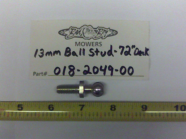 018-2049-00 - 13mm Ball Stud for 72" Deck Damper (See Models Used On For Details)