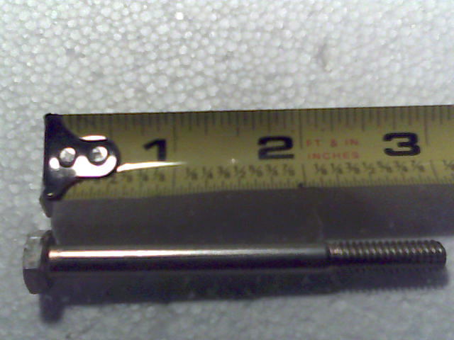 018-2072-00 - 1/4 x 3 Hex Bolt - Gr 8 - ACS | Free Shipping Over $100