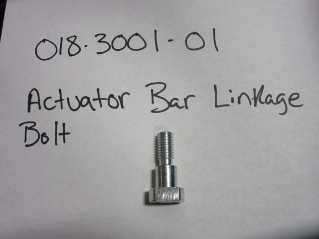 018-3001-01 - Actuator Bar Linkage Bolt | Free Shipping Over $100