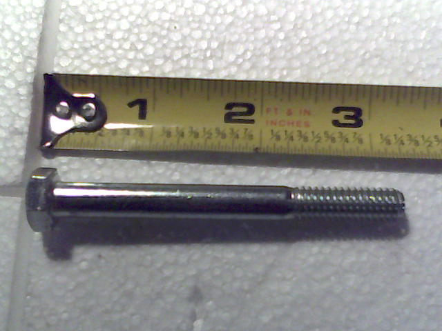 018-4701-00 - 5/16-18 X 3  Hex Bolt Zinc