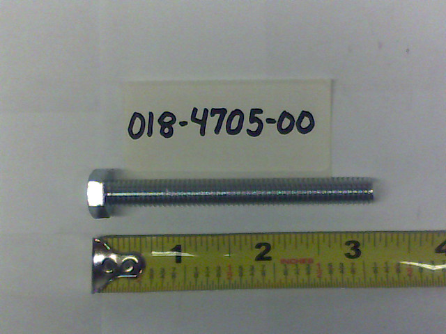 018-4705-00 - - 5/16-18 X 3  Hex Bolt Zinc Fully Threaded