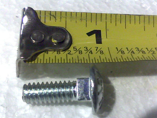 018-8040-00 - 1/4"X3/4" CARRIAGE BOLT