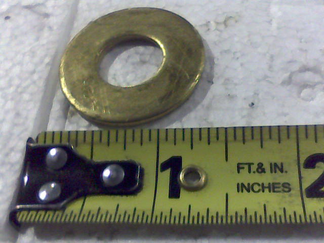 019-5010-00 -.565x1.25x.095 Washer Brass