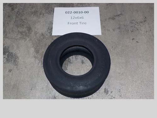 022-0010-00 - 12x6x6 Front Tire | Free Shipping Over $100