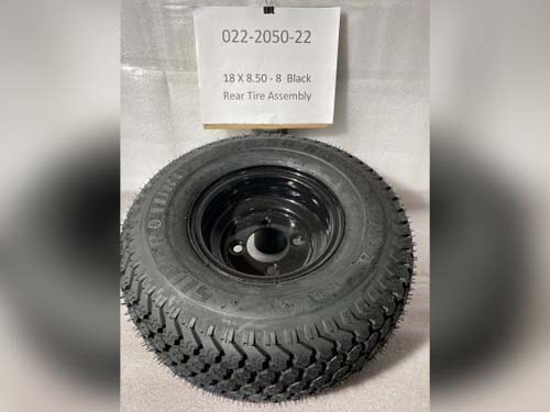 022-2050-22 - 18x8.50-8 w/8" Tire & Wheel (Black)