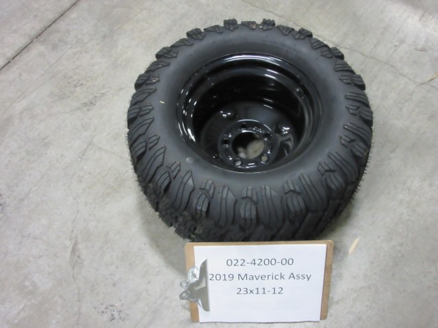 022-4200-00 - 23x11-12 Reaper Tire/Wheel Assembly (See Models Used On For Details)
