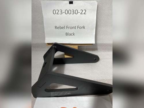 023-0030-22 Rebel Front Fork Weldment-Black | Free Shipping