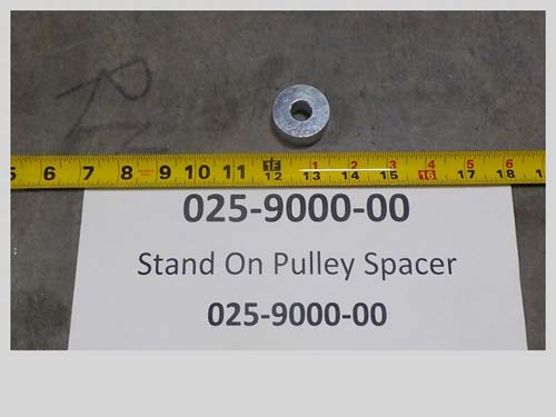 025-9000-00 - Stand On Pulley Spacer | Free Shipping Over $100