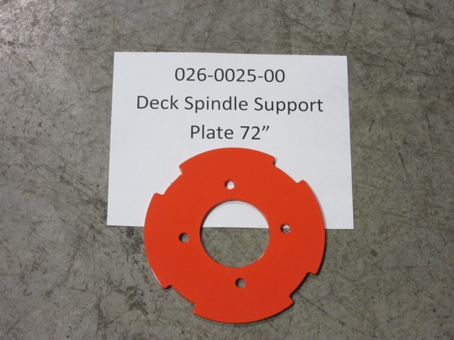 026-0025-00 - Deck Spindle Support Plate