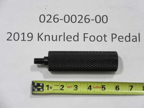 026-0026-00 - Knurled Foot Pedal