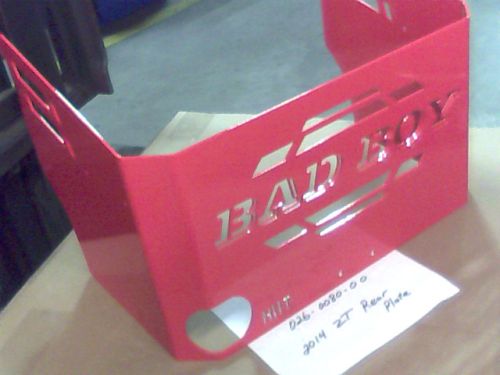 026-0080-00 - Rear Plate (See Models Used On For Details)